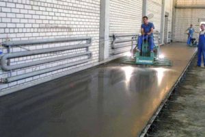Промышленные бетонные полы технология